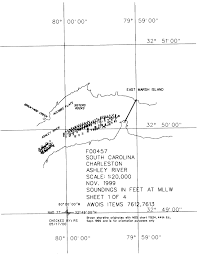 F00457 Nos Hydrographic Survey Charleston Harbor South