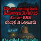 back by popular demand event image