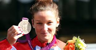 Lizzie Armitstead wins Great Britain's first medal of the London 2012  Olympics with road race silver