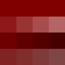 The page contains maroon and similar colors including their accompanying hex and rgb codes. Maroon Wikipedia The Free Encyclopedia Shades Of Maroon Maroon Color Color