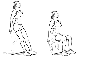 wall sit squat chair exercise guide workoutlabs workout guide wall sits wall sit exercise