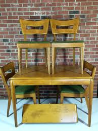Heywood Wakefield Dining Room Set M 154 A Chairs Heywood Wakefield Dining Heywood Wakefield Dining Room Set