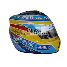 This helmet is designed to fit with the career helmet model. Fernando Alonso 2006 Team Spirit F1 Replica Helmet Full Size Cm Helmets