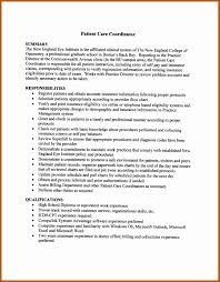 Job description and duties for clinical research coordinator. Patient Care Coordinator Job Description Resume Luxury 4 5 Patient Service Coordinator Resume Patient Care Coordinator Coordinator Job Patient Care