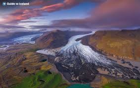 (121.92 x 162.56 cm.) frame: Skeidararsandur Guide To Iceland