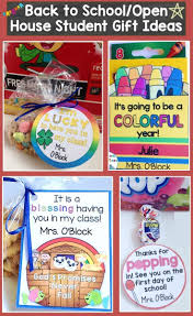Back To School Open House Meet The Teacher Student Gift Ideas Gift Tags Lessons For Little Ones By Tina O Block Student Gifts School Open House Meet The Teacher
