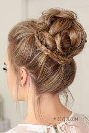 Style Hair Fashion Formalhairstyles High Bun Hairstyles Thick Hair Styles Hair Styles