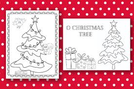 In addition, many people use trees for landscaping, so it's beneficial to know what species to look for wh. Christmas Tree Coloring Pages Life Is Sweeter By Design