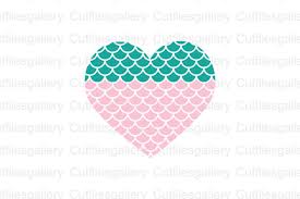 Mermaid Heart Graphic By Cutfilesgallery Creative Fabrica
