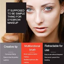 Amazon.com : ROZO Long lasting and Waterproof Professional Makeup Auto  Eyebrow Pencil (NO.2 Light Brown) : Beauty & Personal Care