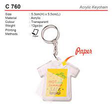 We manufacture plastic key tags with your logo in a variety os shapes and sizes. Acrylic Keychain Premium Gift Supplier