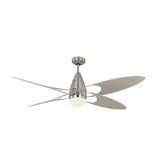 Along with numerous interesting features. Monte Carlo Fans 4bfr54 Butterfly 4 Blade Ceiling Fan With Handheld Control And Includes Light Kit In Modern Style 54 Inches Wide By 15 81 Inches High