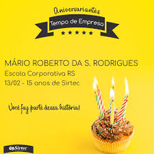 Aniversariantes Tempo De Empresa 13 02 Sirtec Sistemas Eletricos