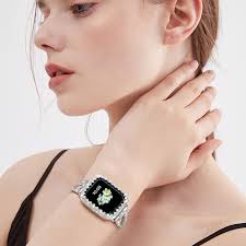 Amazon.com: Bling Bumper Case Compatible with Apple Watch Series 11/10  46mm, Diamond Protective Face Cover for Women, Hard PC Frame Protector for  iWatch Series 11/10 46mm : Cell Phones & Accessories