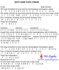Lirik lagu satu nama tetap dihati eye. Not Angka Tolong Budi Doremi Koleksi Not Angka