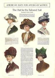 American Hats For American Women Edwardian Fashion Victorian Hats Tea Hats