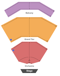 E J Thomas Hall Seating Chart Akron