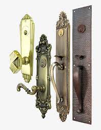 Keyless entry door lock, zomoss electronic deadbolt locks with keypads, digital keypad deadbolt lock for front door, code door locks with 20 user codes, auto locking, easy to install, antique copper 4.4 out of 5 stars 369 Vintage Deco Victorian Entry Door Lock Sets Victorian Front Door Handles Png Image Transparent Png Free Download On Seekpng