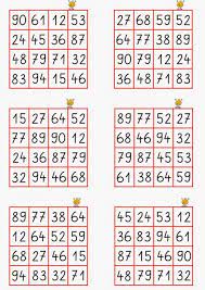 Vorlage halber ein einzelner 9er bingospiel. Grundschulblogs De Bingo Vorlage Bingo Ausdrucken