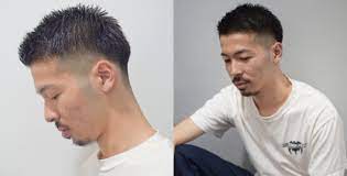 メンズ髪型 今はボウズの黒髪ツーブロックがカッコいい hairstyle magazine ヘアスタイルマガジン ボウズ メンズ ヘアスタイル ヘアスタイル メンズ 40代