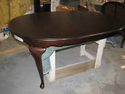Vintage drexel dining room hutch cabinet furniture mid century modern. Drexel Heritage Furniture Classic Cherry Queen Anne Dining Table Free Sh Most Us Ebay