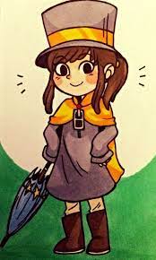 Hat Girl By Hylianhick A Hat In Time Hat In Time Art A Hat In Time Art