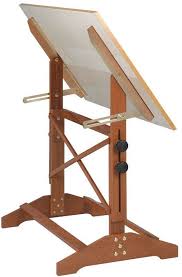Pavillion Art And Drawing Table Unfinished Wood Top 36 W Ap436 Fs Alv Drawing Table Drafting Table Wood