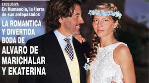 La romántica boda de Álvaro de Marichalar y Ekaterina Anikieva - ABC.es