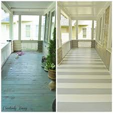 Painting Stripes On Your Porch Home Improvement Paint Add Color Porch Flooring Front Porch Porch Decorating