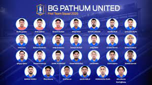 บีจี ปทุม ยูไนเต็ด ต่อ 0.75. Bgpu First Team Squad 2020 Bg Pathum United Facebook