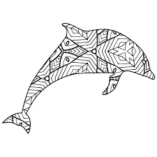 All 50 pages are packed with original hand drawn designs that are more like works of art. 30 Free Printable Geometric Animal Coloring Pages The Cottage Market