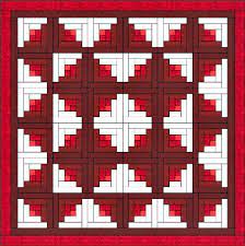 You then connect blocks in rows until your desired quilt size is done. Log Cabin Quilt Is One Of The Easiest Quilt Blocks To Construct