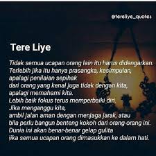 Pin Di Tereliye Quote