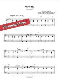 Kesha Praying Sheet Music Piano Notes Chords Sheet Music Kesha Music