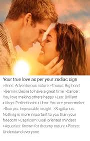 True love is when people step out of themselves and think about the betterment of the relationship, not the betterment of their own life. Your True Love As Per Your Zodiac Sign Steemit