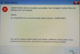 Fix System Restore Failed 0x800700b7 Solved Wintips Org Windows Tips How Tos