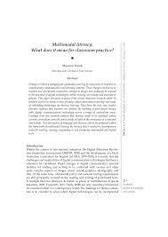 Cases 1.uppercase a capital letter is called uppercase example 8. Pdf Multimodal Literacy What Does It Mean For Classroom Practice