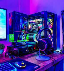 Imagine Having This Awesome Rgb Lights Behind Your Screen To Light Up Your Gaming Room That Would Be So Cool Video Game Rooms Graphic Card Gamer Room Decor