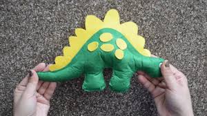 They fit the bones together in the right positions in their. How To Make Dinosaur At Home From Felt Sheets Easy Felt Craft Ideas Youtube