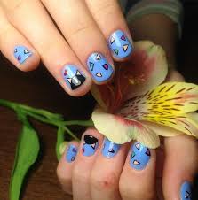 Nail Designs For Kids January 2021 Dark blue nails blue coffin nails blue acrylic nails summer acrylic nails pink nails gel nails manicures nail polish glitter nails.