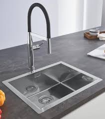 Verkaufe edelstahlspüle in der größe 89,5 x 51. Grohe K700 Einbauspule 31726sd0 Einbauspule Kuchenspule Flachen