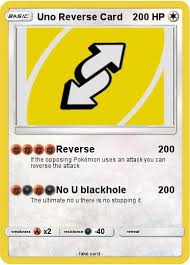 Pokemon Uno Reverse Card 14
