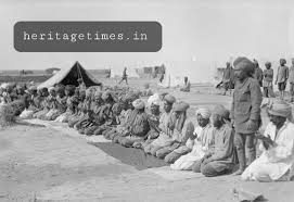 Muslim soldiers of British India army ...