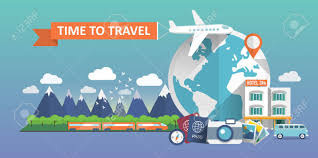 Use these free travel banner. Travel Banner Flat Vector Illustration Royalty Free Cliparts Vectors And Stock Illustration Image 34925939