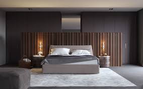 How To Decorate Your Room Grey Walls Wooden Accent White Carpet Wooden Night Stands In 2020 Modern Master Bedroom Luxurious Bedrooms Small Master Bedroom