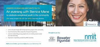 An evening with Bernice Mene