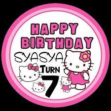 Maybe you would like to learn more about one of these? Qq Artwork Birthday Set Tema Hello Kitty Sticker Kad Facebook