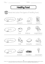 Healthy Foods Science Worksheets Free Kindergarten Worksheets Kindergarten Worksheets
