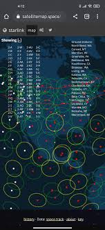 Starlink is a satellite internet constellation being constructed by spacex providing satellite internet access. Live Map Of Starlink Pretty Neat Starlink