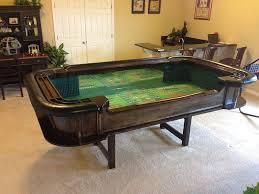 Tinygiant Workshop Homemade Craps Table In 2020 Craps Homemade Table